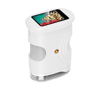 Microscope numérique portable 1000x pour enfants, miniscope portable avec écran IPS de 5,1 cm, cadeau d'anniversaire pour filles et garçons, kit scientifique pour la maison, l'école, le laboratoire