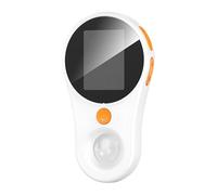 Microscope numérique Portable 500X, écran IPS de 2 Pouces, caméra Microscope avec 8 lumières LED, équipement Biologique d'extérieur for Enfants(White)