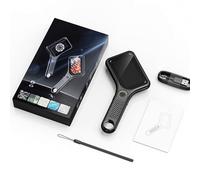 Microscope numérique portable avec 8 perles LED, grossissement 500x, mise au point automatique pour évaluation de bijoux et observation détaillée, outil de microscope portable haute résolution