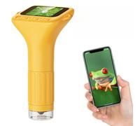 Microscope numérique Portable pour Enfants 1000X avec écran IPS de 2 Pouces, caméra HD 1080P, loupe de Poche pour la Science et l'éducation, Cadeau pour Enfants de 3 à 12 Ans