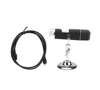 Microscope numérique portatif avec connectivité sans Fil WiFi et USB, capteur d'imagerie HD 2MP, grossissement 1000X et éclairage LED, Compatible avec Les appareils Mobiles et