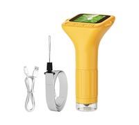 Microscope Numérique Portatif - Compact Portable De 6,69 Pouces | Mini Microscope Portatif À Grossissement 1000X - 1080P HD Avec Écran LED, Parfait Pour L'apprentissage Des Sciences En Plein Air Des E