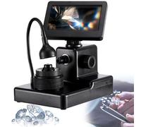 Microscope numérique pour diamants, écran LCD 4,3", grossissement 50-1000x, idéal pour les tests de bijoux et le traitement des diamants