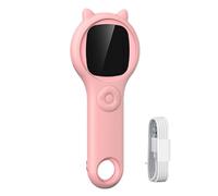 Microscope numérique pour enfants avec écran de 5,1 cm 500x, avec poignée ergonomique, loupe éducative pour expériences préscolaires, biologie, sciences en plein air