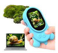 Microscope Numérique pour Enfants avec Écran IPS 2.0 Pouces, 8 Lumières LED, Rechargeable Mini Microscope Extérieur à Partir de 3 à 12 Ans
