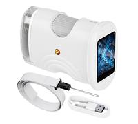 Microscope Numérique pour Enfants - Jouet Scientifique Rechargeable 1000X | Microscope Numérique Portable Avec Écran De 5 Cm - Pour Enfants Filles Garçons Maison École Laboratoire Nature