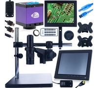 Microscope numérique Rosfix Earth Pro avec bras pivotant - écran 8", caméra Tucana & éclairage LED