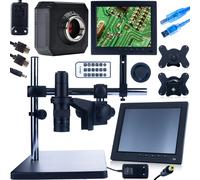 Microscope numérique Rosfix Earth Pro MCEP-0.5X-PZRR avec bras réglable, écran 8