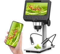 Microscope numérique sans fil 1000X Wifi professionnel 4,3 pouces microscopes électroniques pour l'éducation des enfants