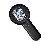 Microscope numérique sans fil avec grand écran LCD connectivités USB pour un classement précis des pièces de monnaie, loupe portable pour évaluation de bijoux