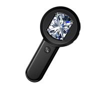 Microscope numérique sans fil avec grand écran LCD connectivités USB pour un classement précis des pièces de monnaie, loupe portable pour évaluation de bijoux