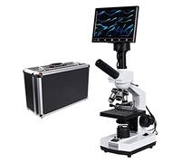 Microscope numérique, Sperme de Laboratoire Professionnel 2000X Biologique Haute définition Microscope binoculaire Zoom la télé avec 7 ' LCD 5MP Oculaire numérique électronique