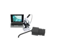 Microscope Numérique USB 2MP avec Oculaire Électronique, Caméra Imageur pour Salle de t Enseignement des Sciences