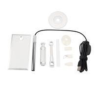 Microscope numérique USB avec loupe et Support pour Webcam, Zoom 1 500X Haute puisnce, Hauteur réglable, Rotation à 360°, pour Identification d'objets Anciens, Entretien de