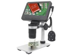 Microscope numérique USB électronique 1000X avec écran LCD de 12,7 cm Zoom WIFI portable à souder microscope pour réparation de téléphone PCB