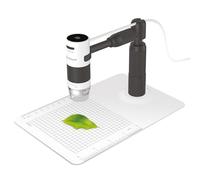 Microscope numérique USB Magnificateur Agrandisseur Atlantis E45-MS725, Résolution UXGA 1600x1200. Double feu, grossissement 60x et 250x. Réglage millimétrique Hauteur et Longueur, PC, Mac Android