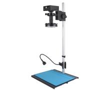 Microscope Numérique Vidéo Industriel, Caméra 48mp 2K 1080P HDMI USB, Zoom 130X, Objectif À Monture C for La Réparation De Téléphones PCB, Outils Soudage Clair Et PréCis