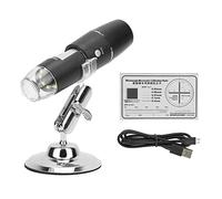 Microscope Numérique WiFi, Endoscope à grossissement 50x à 1000x, Mini microscopes Portables de Poche 8 LED Compatible avec Android