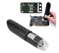 Caméra Microscope WiFi Microscope Numérique, Grossissement 1000x avec 8 LED, Microscope USB Détecteur Numérique de Cheveux de Peau pour la Santé des Cheveux, HD sans Fil