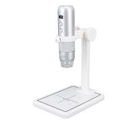 Microscope Numérique WiFi, Grossissement 50 à 1000X Microscope WiFi USB Portable, Caméra HD 8 LED avec Support, Compatible avec iOS Android Windows
