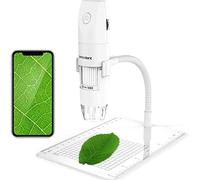 Microscope numérique Wifi sans fil à main Endoscope USB grossissant HD 1000X pour PC Android - Caméra de microscopie (Square 7 x 7 x 1,0 mm)