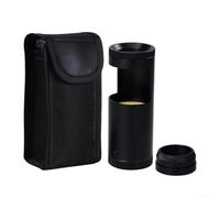 Microscope polarisant pratique avec éclairage LED intégré, double objectif pour pierres à rupture simple et double, boîtier robuste pour une analyse professionnelle