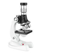 Microscope portable 1200X for enfants, kit de microscope composé avec éclairage LED, for l'école, la maison et l'éducation