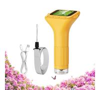 Microscope portable - ABS, 6,69 x 1,57 x 3,15 pouces Microscope portable grossissement 1000 x | Écran IPS 2 pouces à 8 LED, loupe numérique portablePour étudiants, amateurs,