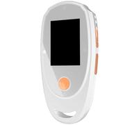 Microscope portable alimenté par USB avec écran de 5,1 cm, zoom 500x, 8 LED lumineuses, loupe portable en verre pour adultes, microscope portatif en ABS blanc pour enfants