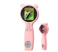 Microscope portable - Grossissement HD - Grossissement 50X - Loupe multifonction - Microscope à deux lentilles - Pour la science des , la découverte des