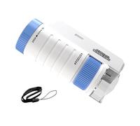 Microscope portable jouet éducatif science LED réglable optique fille 6-12 ans apprentissage main observation loisirs matériel scolaire découverte