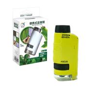 Microscope Portable, Kit D'experimentation Scientifique, Jardin D'enfants, Jouets D'exterieur Pour Enfants