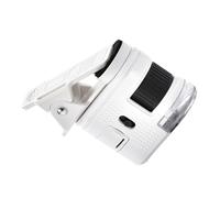Microscope portable multifonction avec grossissement 100x avec lumière LED pour évaluation de bijoux et recherche scientifique