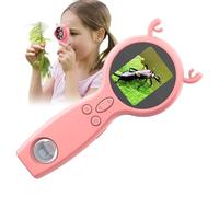 Microscope Portable Pour 50X Portable, Loupe Numérique Haute Définition | Deux Lentilles, Prise De Photos Et Vidéos, Loupe Pour L'Éducation STEM, La Découverte Des , Et La Science Des