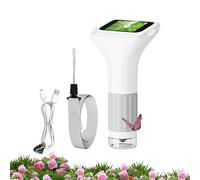 Microscope Portable Pour - Visionneuse Scientifique Éducative À Zoom 1000X, Outil D'exploration Portatif Compact, Dispositif D'aide À L'apprentissage | Équipement D'étude Pratique Pour