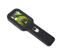 Microscope Portatif pour Enfants, écran électronique HD | Grossissement 5 à 500X, Stabilisation Numérique, Batterie 1200MAh, Type C, Prise en Charge de Carte 4 To, pour les 5 à 12 Ans