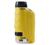 Microscope portatif pour | Microscope portable pour débutants 120X - préscolaire composé, expériences scientifiques et projets STEM, jouet, pour de 8 à 12 ans