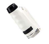 Microscope pour - Analyseur visuel Portable, grossissement des détails réglable, unité d'inspection de lumière, Gadget de Recherche de curiosité Miniature | pour Une expérience intérieure