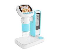 Microscope pour enfants Grossissement 1000X Écran d'affichage couleur 5 cm Mise au point facile pour l'observation de la nature et la découverte Microscope photo et vidéo