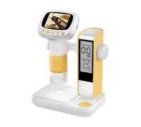 Microscope pour enfants Grossissement 1000X Rechargeable Portable avec Photo Vidéo pour Appareil Photo Numérique Extérieur