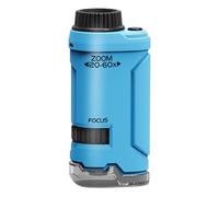 Microscope pour enfants - Microscope à grossissement 60 x 120x, microscope éducatif pour enfants, scienceToy | Microscope étudiant Appareil d'apprentissage optique Kit de scienceKit Mini microscope de