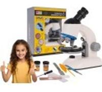 MICROSCOPE POUR ENFANTS set SMALL BIOLOGIST + tubes à essai + accessoires