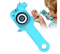 Microscope pour - Microscope Numérique Dinosaure 500X avec Fonction Photo et Vidéo | Jouet Éducatif Rechargeable pour Exploration Jardin Apprentissage Maison