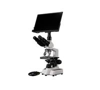 Microscope Researcher Trino 40-1000x avec caméra MikroCam MINI Full HD HDMI et écran MINI HDMI (13,3")