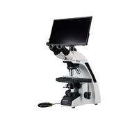 BRESSER Microscope Science Infinity avec caméra MikroCam PRO HDMI 5MP et écran MINI HDMI (13,3") weiß