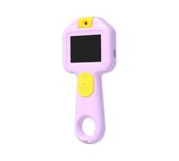 Microscope scientifique avec écran d ' affichage, Purple | Grossissement 300X, commandes par boutons physiques, alimentation de type C, éclairage 8 LED