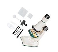 Microscope Scientifique en Plastique, Ensemble pour étudiants, Salle de xpériences de découverte à Domicile, Microscope Jouet pour