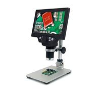 Microscope, Sept LCD Affichage USB Microscope électronique 120 0X 12MP HD Zoom Microscope vidéo VGA Caméra grossissante