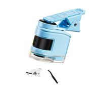 Microscope simple à utiliser pour enfants avec grossissement 10x, 30x, 60x et clip mobile, parfait pour l'école scientifique
