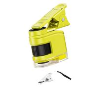 Microscope simple à utiliser pour enfants avec grossissement 10x, 30x, 60x et clip mobile, parfait pour l'école scientifique